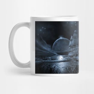 Ghost ship series: Full moon rising Mug